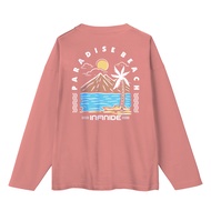 Infinide T-Shirt Original PARADISE BEACH Kaos Distro Lengan Panjang / Long Sleeve Cotton Combed 24s 