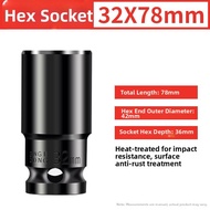 Long Extended Hex Socket Wrench 22*60mm