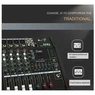 Mixer With Amplifier 4 Channel 6 Channel High Power All-In-One With Bluetooth Effect