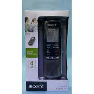 Latest Voice Recorder Sony 4gb Icd-px240 Px 240 Cheap Voice Recorder Ori