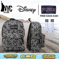 Jansport School Bag 100% Original JS Disney Mickey Campus Backpack Large Capacity