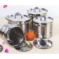 Supra Stock Pot 8qt, 12qt,16,Qt,20qt 4 in 1 + strainer