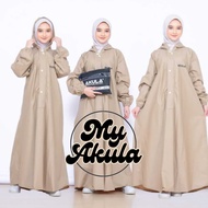 AKULA RAINCOAT RAINCOAT Women's Gamis Thick Elastic Material DURABLE ANTI-SEEING AKULA
