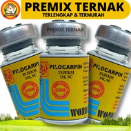 OBAT KEMBUNG HEWAN PILOCARPIN INJ 5ML WONDER - Obat Kembung dan Kolik Sapi Kuda Kambing Domba Anjing