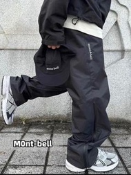 Montbell Gortex Rain Dancer Pants 日系戶外雨舞者防水全壓膠沖鋒褲(可收納)
