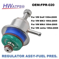 For Volkswagen VW Golf MK3 MK4 Jetta 1994-2005 New Adjustable Fuel Pressure Regulator Aluminum Varia