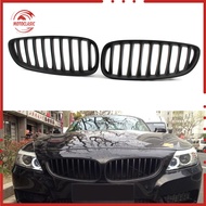 Motoclasic ตะแกรงฝากระโปรงหน้ากระจังหน้ารถทรงถั่วติดตั้งง่ายสีดำด้านตัดให้พอดีกับ E89 BMW Z4 28i 35I