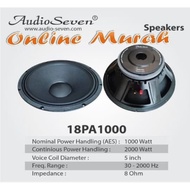 speaker Audio seven 18pa1000 18inch ORYGINAL 18 pa1000 18pa 1000
