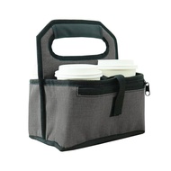 [November New Arrivals]  Foldable Portable Beverage Insulated Bag, Portable 4-Cup Pack With Cup Hold