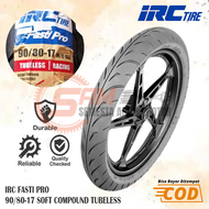 Ban Luar IRC Tire Fasti Pro Soft Compound 90/80 Ring 17 Tubeless Motor Jupiter MX CBR Ninja R