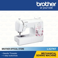 Brother LX27NT Mechanical Sewing Machine Needle Threader 1-step Buttonhole 27 Stitches