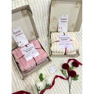 Hampers Blanket Fluffy Cloud Blanket Plain Wedding Blanket Wedding Gift