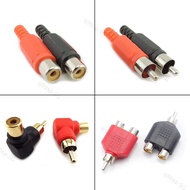 RCA Male Connector Female Jack Converter Plug M/F AV Audio and Video Converter Adapter  SG9B