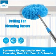Ceiling Fan Duster Brush Pembersih Kipas Siling Cuci Penyapu Sawang Retractable Microfiber Brush