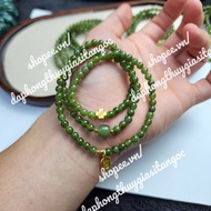 Chain Bracelet 3 ngOc bich 7A Mix Charm Size 5mm Svip Goods Kiem Dinh