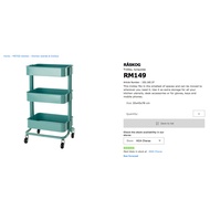 RASKOG - IKEA inspired Trolley