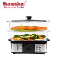EuropAce 12L 2-in-1L Food Steamer EFS 2121W
