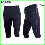 Ready Stock MYLEDI 2mm Diving Pants Men Women High Elastic Neoprene Two-Piece Warm Diving Swimming