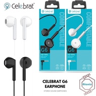 Celebrat G6 Celebrat Handsfree Wired Headphones Earphones Earbud with Mic,14mm Drive Unit