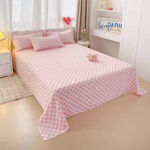 High Quality Soft Home Bed Linen Sheets Queen Size Bed Sheets Printing Top Sheets Twin/Queen/King Fl