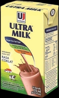 Susu UHT | Ultra Milk UHT Ukuran 125 ml