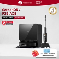 【BUNDLE】Roborock Saros 10R Robot Vacuum&F25 ACE Wet and Dry Cordless Vacuum Cleaner