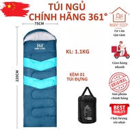 Genuine sleeping bag 361, office sleeping bag, picnic sleeping bag, folding sleeping bag, winter sle
