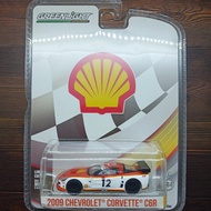 GREENLIGHT 2009 CHEVROLET CORVETTE C6R SHELL EDITION RUBBER TIRES