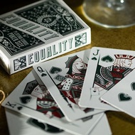 Equality (Green) Playing Card