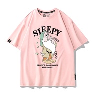 Seven Dwarfs T-Shirt Womens Short Sleeve Pure Cotton Summer Disney Joint Clothes Sisters Outfit Girl