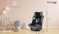 Ghế Ngồi ô tô An Toàn Cho Bé Zaracos New Aroma 7196