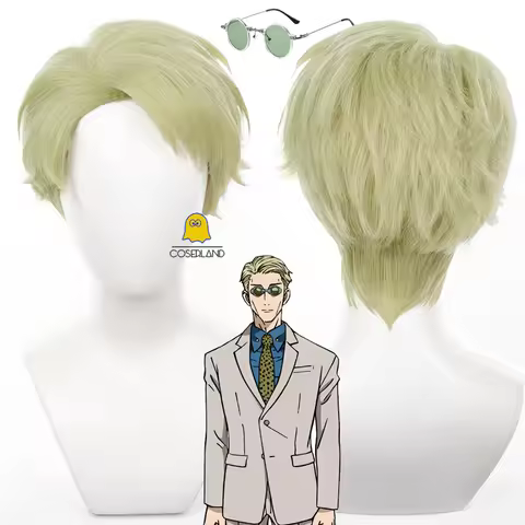 Kento Nanami Cosplay Wig Anime Short Blonde Hair Sunglasses Tokyo High Season 2 Halloween Party Wome
