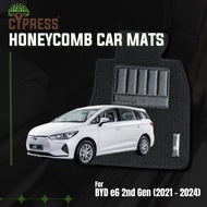 BYD e6 (2021 - Present) 2nd Gen, Honeycomb Car Mats