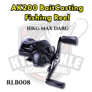 Mesin BC BaitCasting AK200 Fishing Reel Ratio 7:2 :1 High Speed Casting Reel 18+1BB Mesin Pancing 水滴