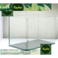 Mini fish tank 2-SIDED CURVED COLD AQUARIUM (45X28X30) VOLUME 38L - Refund when broken.-