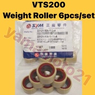 SYM VTS 200 Pulley Roller Weight Roller VTS200 GTS200 Elegan 150 Roller Set