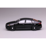 MYBRICKSTORE 1:64 596 Black Responder Hybrid Police Sedan Model Diecast Collect Display Metal Car BN