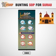 COVID-19 SOP BUNTING (FOR SURAU)