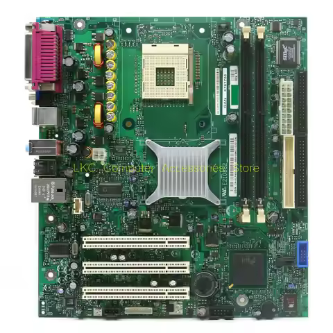 FOR DELL Dimension1100 Desktop Motherboard Socket 478 Intel 865chip CF458 0CF458 CN-0CF458 E210882 1