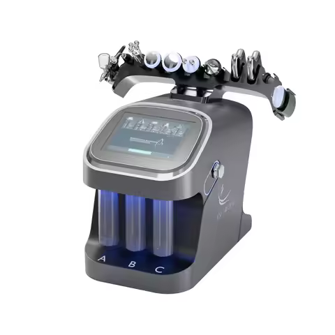 10 In 1 Portable Skin Management Oxygen Facial Machine Aqua Water Peel Lifting Skin Hydra Dermabrasi