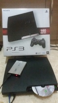PS3 SLIM 160 GB SECOND ORI +JAILBREAK + 500 HD FREE + FULL GAMES!!nego