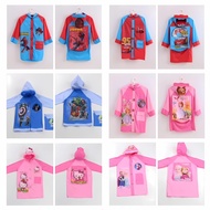 Chracter rain coat for boys and girls Raincoat For Kids Kapote Rain Coat Makapal Kids Kids Kapote