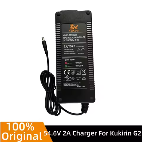 Original 54.6V 2.0A Lithium Charger For Kukirin G2 Electric Scooter Kugoo Kirin G2 Battery Charger A