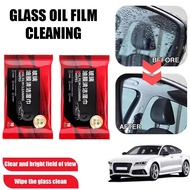 80pcs/bag Car Glass Oil Film Cleaning Wipes Windshield Cleaning Wipes Car Oil Stain Cleaner