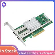 X520-DA2 Network Card X520-DA2 10GbE Dual Port SFP Network Card Dual SFP+ Port PCI Express X8 Fiber 