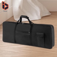 [Blesiya] 76-Key Keyboard Case, Waterproof Padded Handbag, Portable Thick Keyboard Storage Bag, Bag 