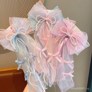 Cartoon Super Fairy Princess Ribbon Braided Hair Accessory Children's Bow Tassel Hairpin Ancient Han