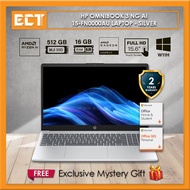 HP OmniBook 3 NG AI 15-FN0000AU Laptop (AI 5 340 4.8GHz,16GB D5,512GB SSD,ATI,15.6" FHD,W11,H24+M365