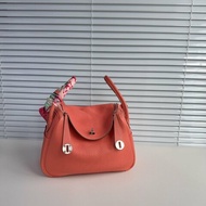 Hermes愛馬仕 lindy26 橘色