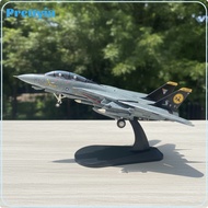 Prettyia Variable-Sweep Wing F-14 Tomcat Model Highly Detailed F-14 Fighter Jet Model Realistic Toy 